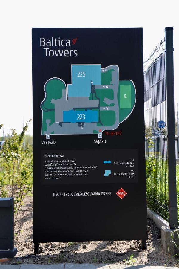 Apartament Gdansk Baltica Towers 7Floor Ngoại thất bức ảnh